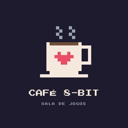 Logótipo de Café 8-Bit, Sala de jogos