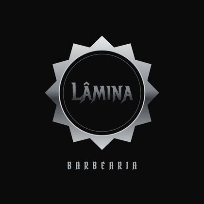 Logótipo de Lâmina, Barbearia