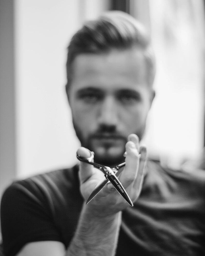 Tesoura de barbeiro